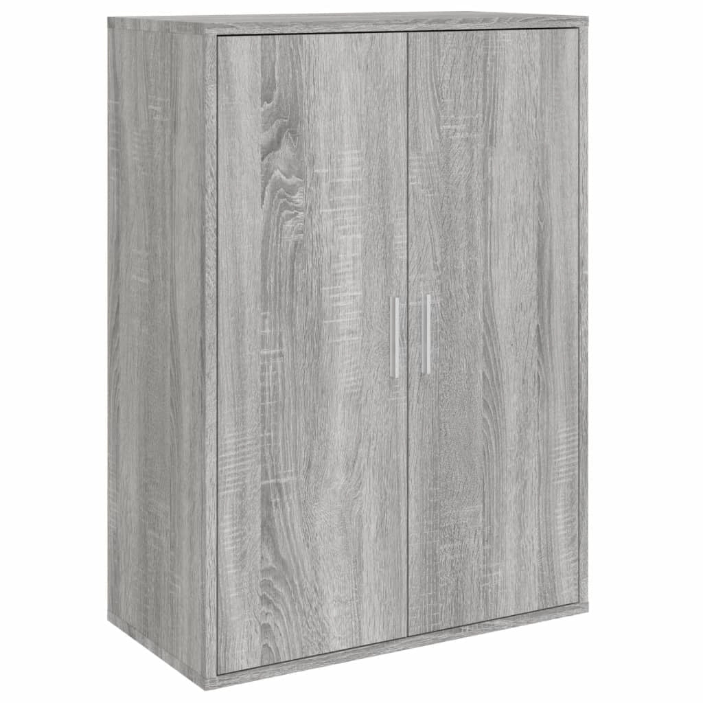 Buffet credenza cassettiera armadio mobile contenitore organizer per cucina soggiorno salotti set da 2 Sonoma 60 x 31 x 84 cm legno ingegnerizzato grigio 02_0036962