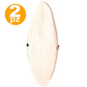 Trade Shop - 2 Ossi Osso Di Seppia Calcio Becco Ossa 100% Naturale Per Uccelli Volatili -