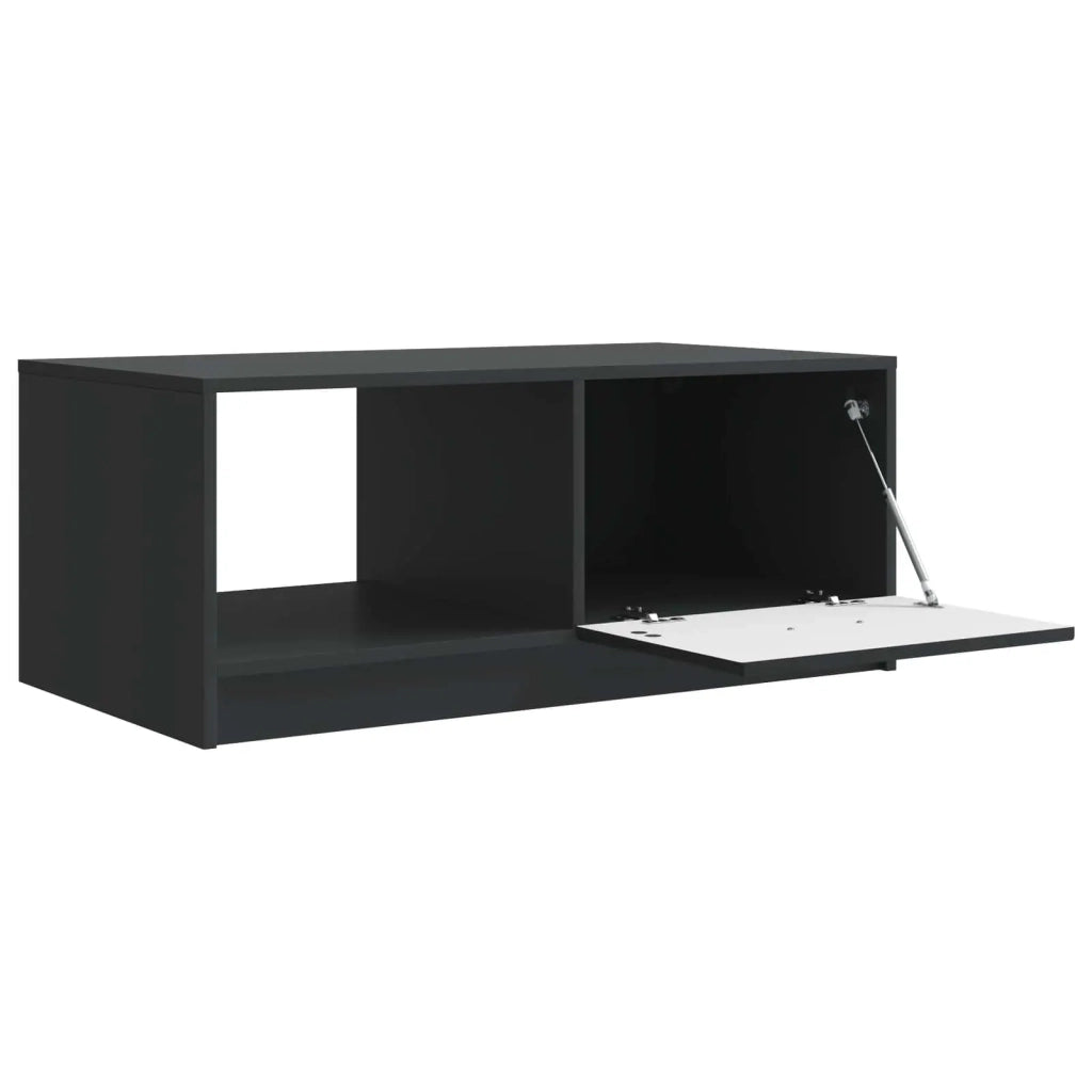 Tavolino da salotto Nero 90 x 50 x 37 cm Legno ingegnerizzato 895876