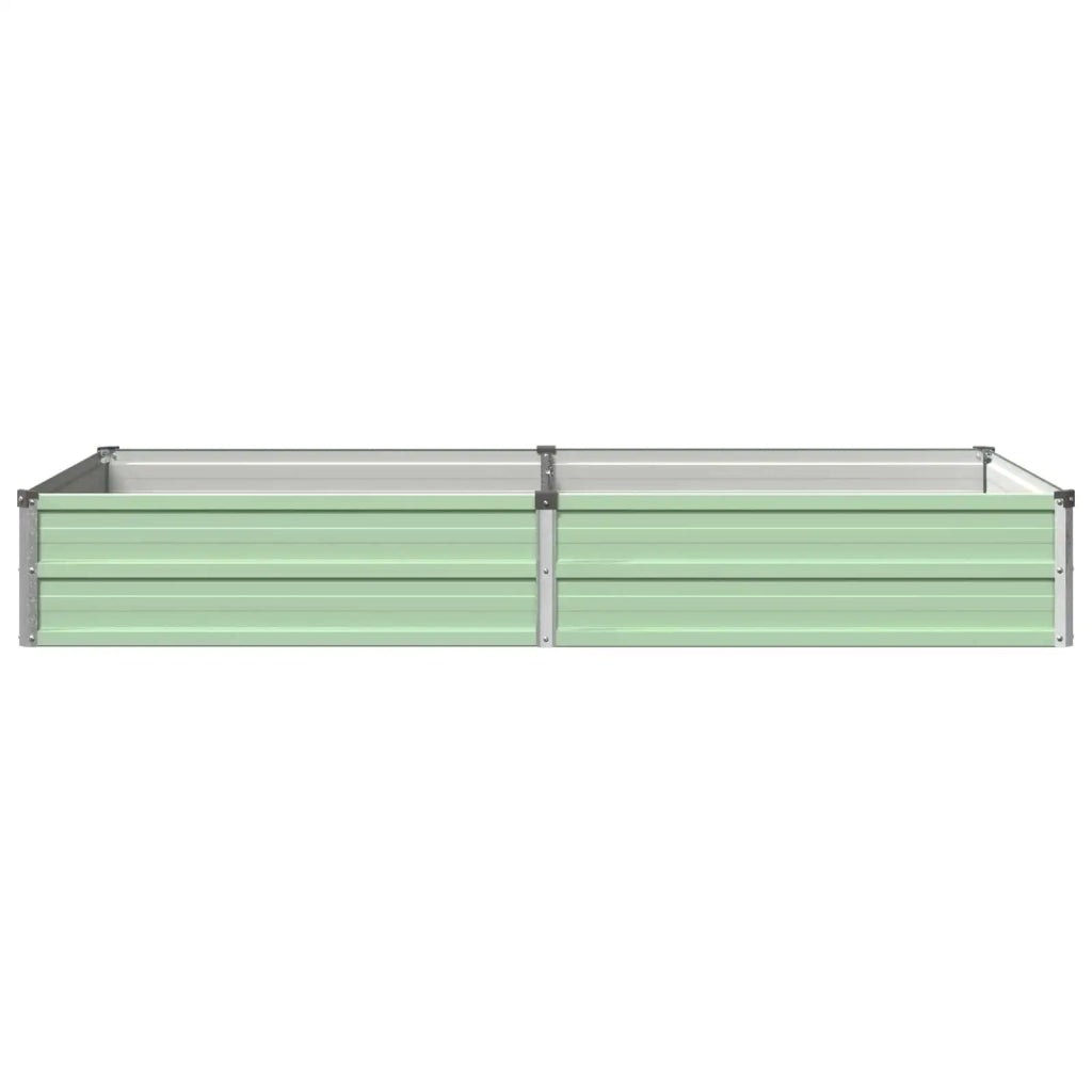 Letto rialzato da giardino Verde Pastello 160 x 80 x 24 cm 8006481