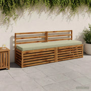 Cuscini per Panchina a 2 Pezzi SOEST 2 pz 100% Poliestere 950011