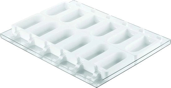 Set di 2 forme per gelato - Cremino GEL12 - silicone - desserti, gelati di latticello