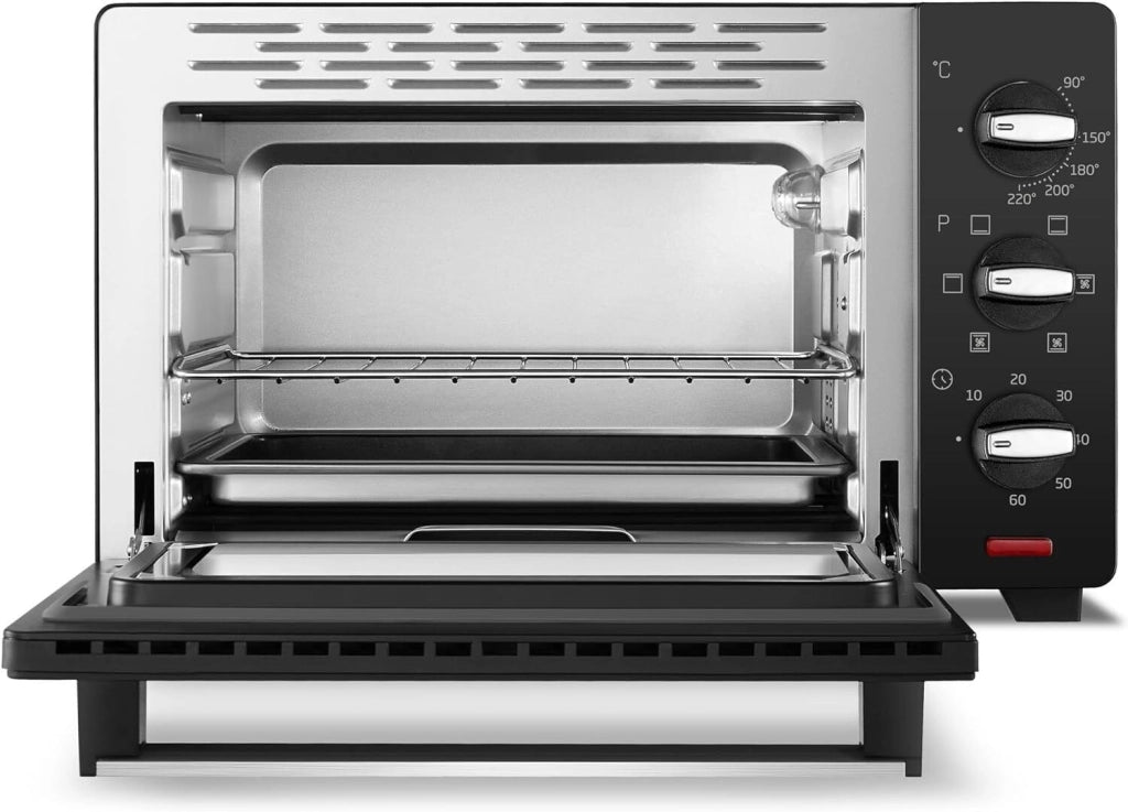 Beko BMOF19B Fornetto Elettrico Ventilato 19 L 1380 W 6 Funzioni Timer 60 min Termostato 90-220°C colore Nero