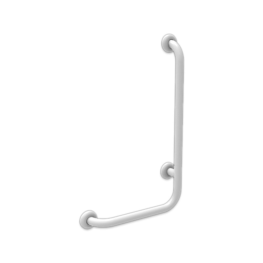 Goman maniglia di sicurezza verticale e laterale dx 40x70 bianco