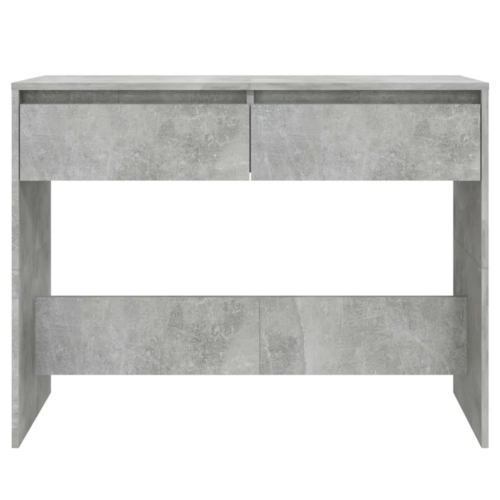 Tavolo Consolle | Tavolo d'Ingresso Grigio Cemento 100x35x76,5 cm in Truciolato