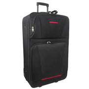 Set da Viaggio Trolley e Borse 5 pz Nero 90154