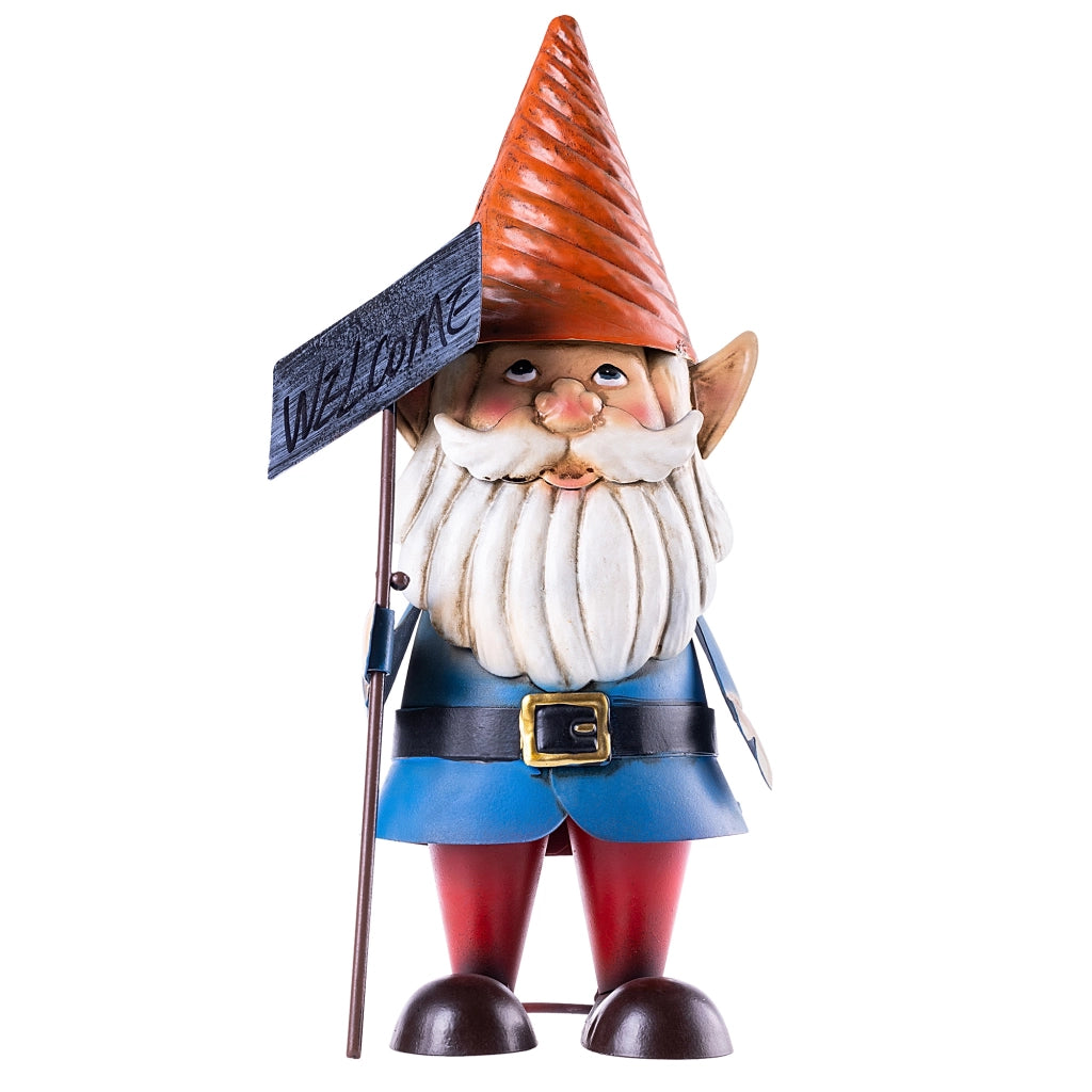 KADAX Stalowa figura ogrodowa krasnal QX22140-1 K1