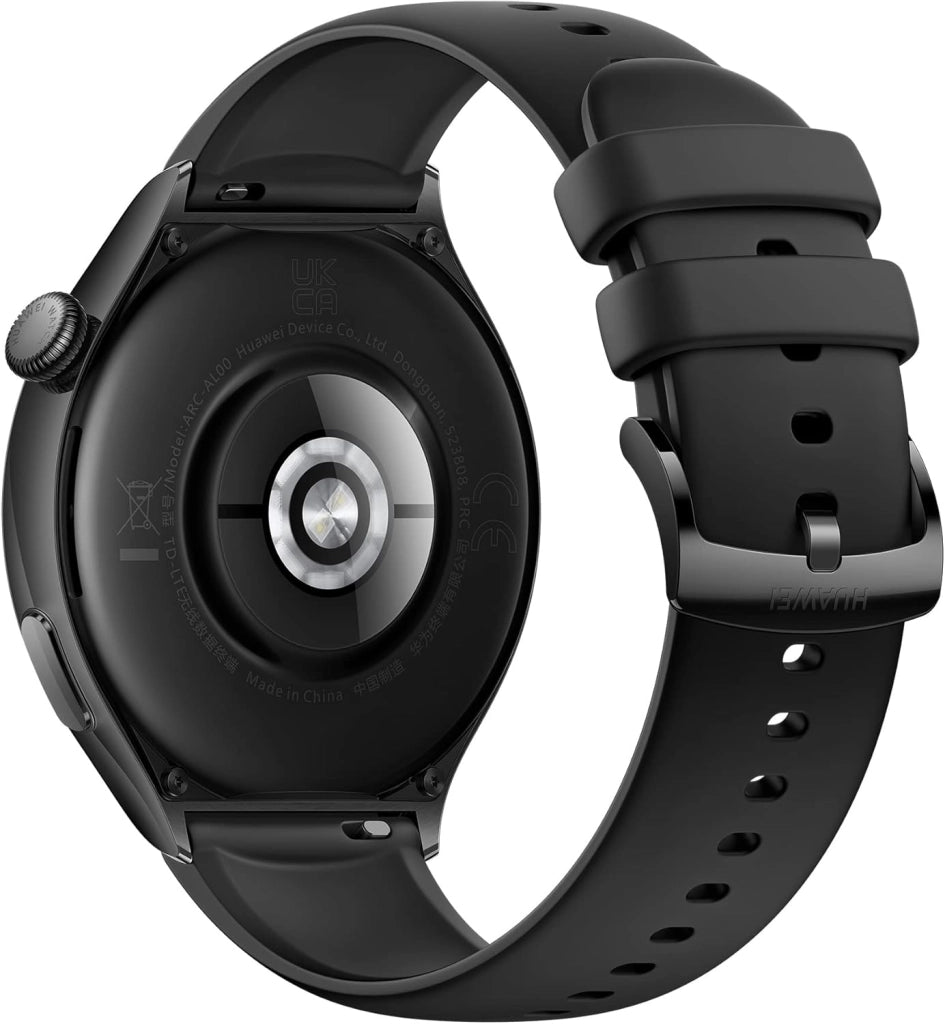 HUAWEI WATCH 4 Smartwatch,Vetro curvo 3D,Check salute Multi-Point in 1 min,eSIM,Nuovi anelli attività,Batteria fino a 14 giorni,100+ workout,Compatibile con Android e iOS,Versione italiana,Nero