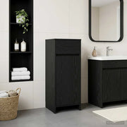 Mobile da Bagno Rovere Nero 35 x 36,5 x 85 cm 890745