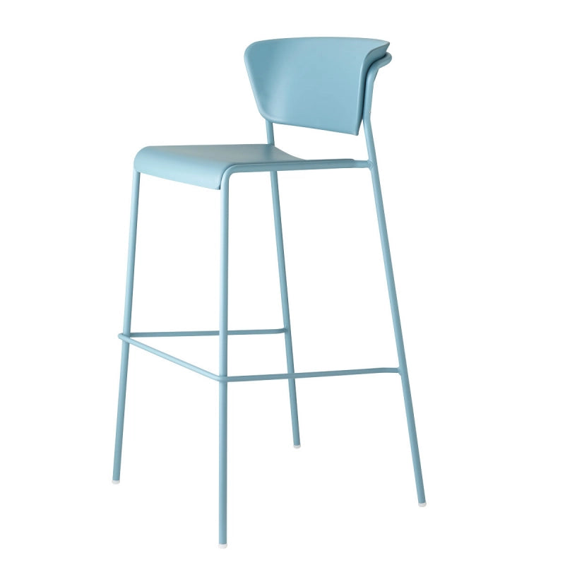 SET DUE SGABELLO LISA TECNOPOLIMERO HT 75CM SCAB DESIGN MADE IN ITALY - Avio 63
