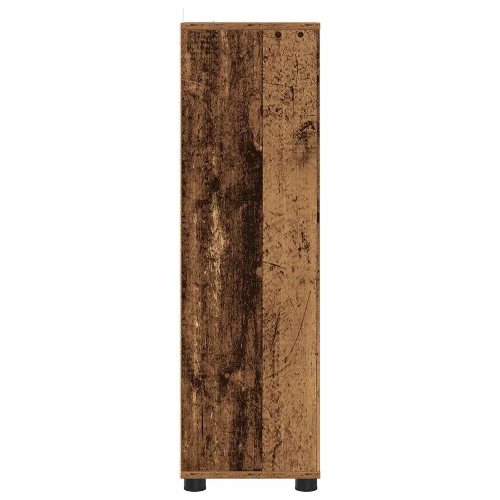 Mobile da Bagno con cassetto Legno vecchio 30,5 x 30 x 101 cm 888745