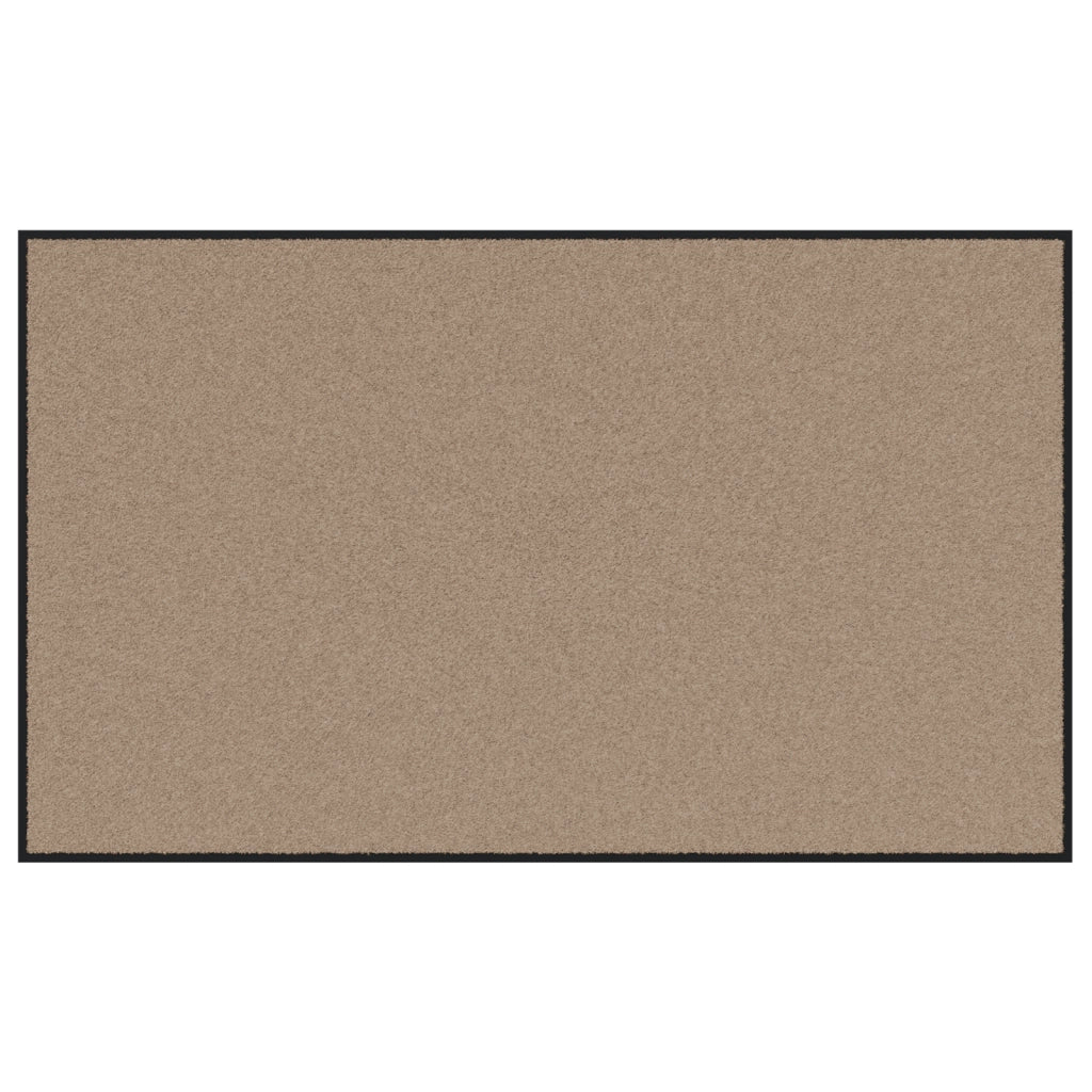 Tappetino rettangolare  beige 90x150 cm
