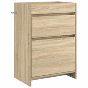 Mobiletto da Bagno Sotto Lavabo Rovere Sonoma 56 x 37,5 x 81 cm