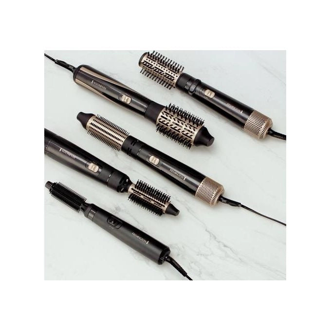 Remington AS7580 Spazzola ad aria calda Nero, Oro 1000 W
