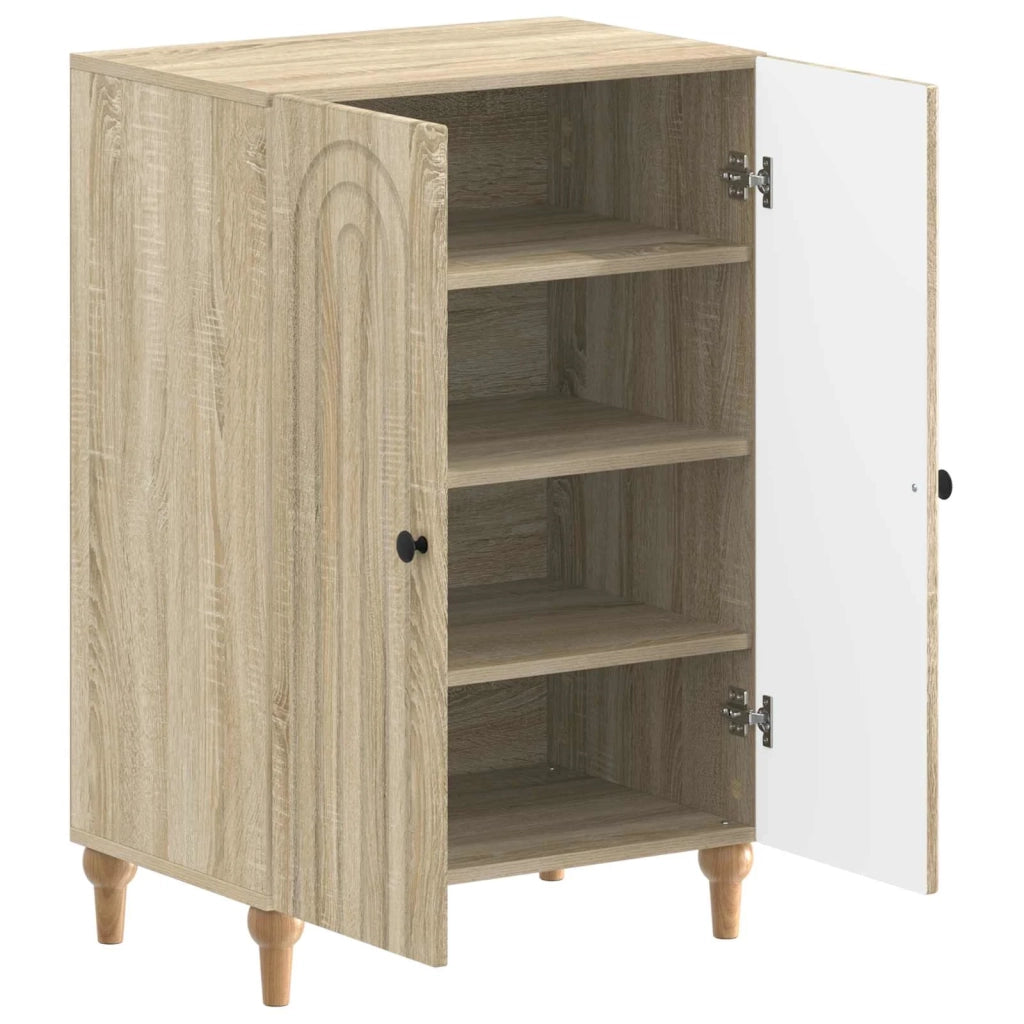 Mobile per scarpe ALKMAAR 59,5 x 39,5 x 90 cm Rovere Sonoma 896207