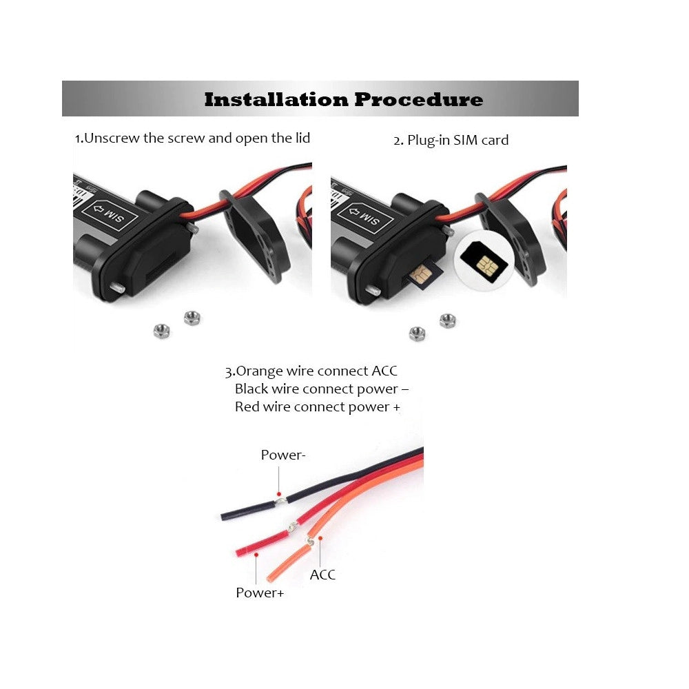 Trade Shop - Localizzatore Satellitare Gps Gsm Gprs Antifurto Tracker Auto Moto Barca St-901 -