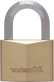 Sostituto di serratura in ottone massiccio con beugel a sei angoli - oro - 91 x 6 x 26 cm
