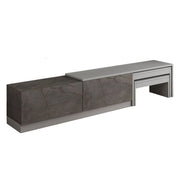 Porta TV in legno "Nest" - 180 x 30 x 36 cm - Grigio