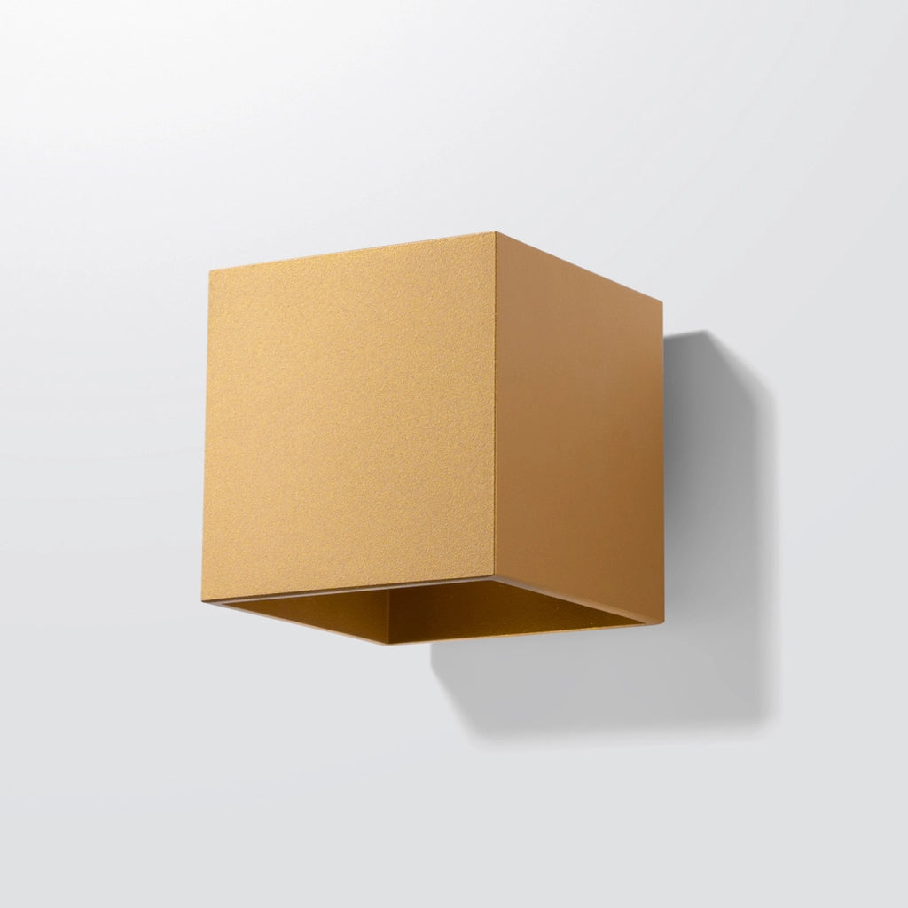Applique cubo oro Pure Lume TETRIS 1 luce G9 8W PU.1183
