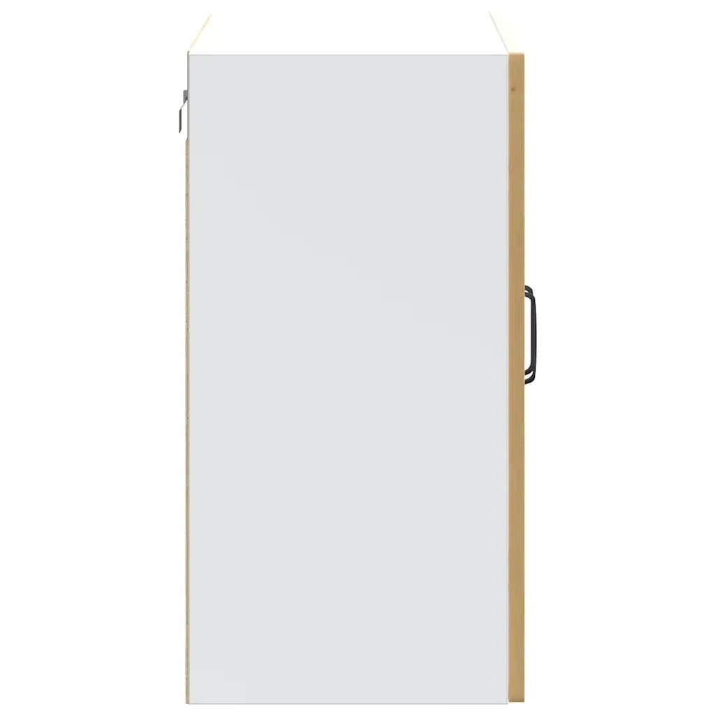Pensile da cucina moderno 80 x 31 x 60 cm ampio spazio contenitivo finitura in rovere ingegnerizzato realizzato artigianalmente 02_0050021