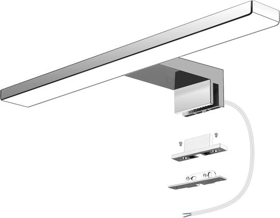 Illuminazione LED per Bagno 5W 300mm 500lm IP44 Bianco Neutro 4000k - Montata Sulla Specchiera, Sulla Parete, Sulla Cabina Bagno