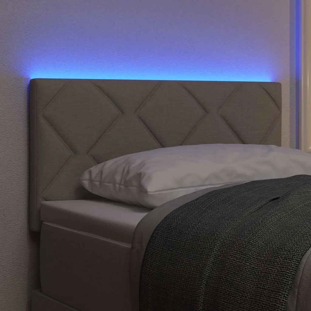 Testiera LED Talpa 80 cm Tessuto 3338178