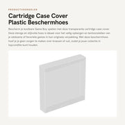 Casellario per Cartridge - Protezione trasparente - Contenitore anti-urto - Chiusura di sicurezza - Per Game Boy - Protezione contro la sporcizia