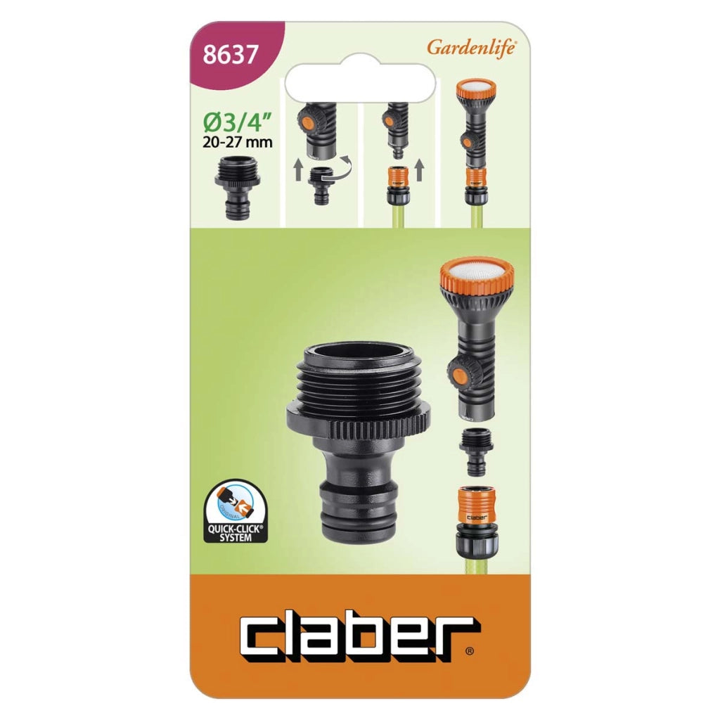 PRESA MASCHIO- - in blister 8637 - 7 blister CLABER
