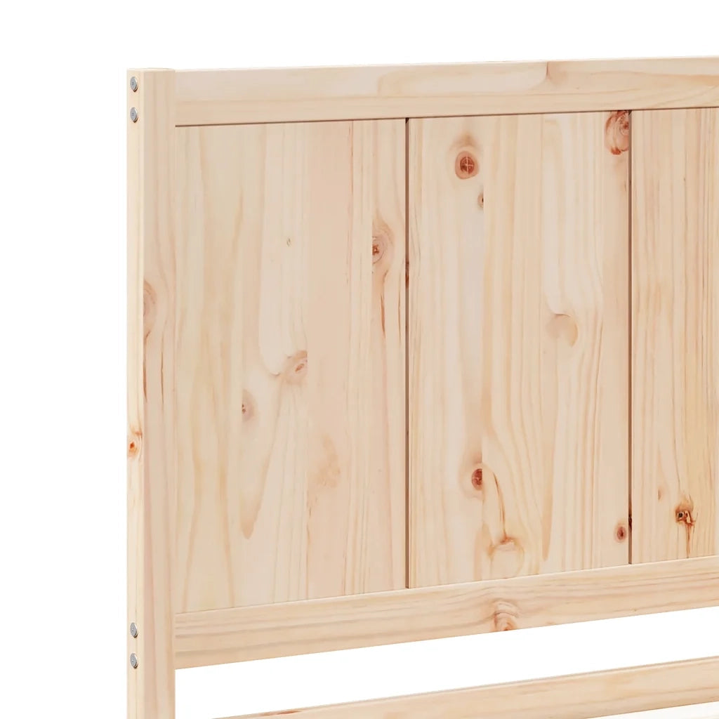 Giroletto Extra Lungo senza Materasso-Struttura Letto 140x210 cm Legno Massello 672516