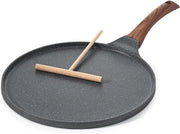 Piastra Induttiva 26 cm - Superficie Antiscorrosiva - Maniglia Ergonomica - PFOA Libero