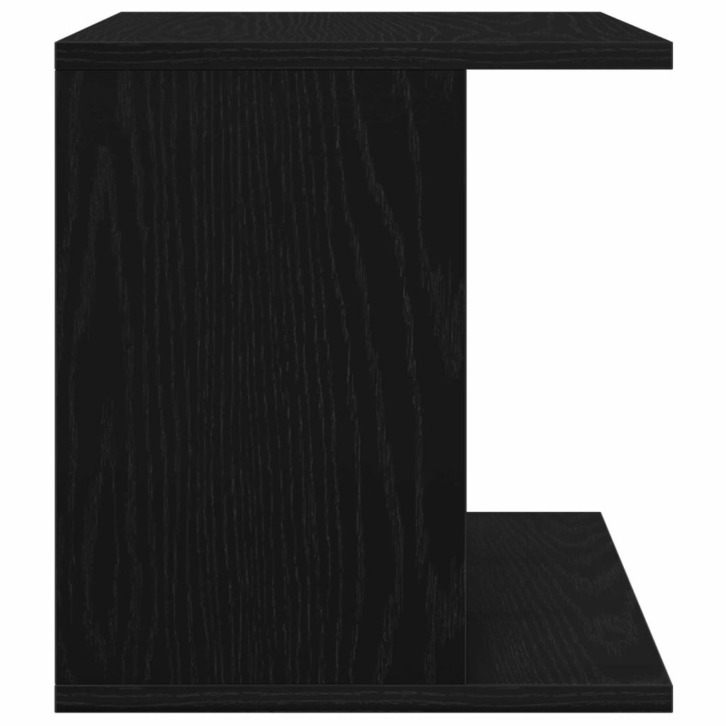 Storage per dischi in vinile Rovere Nero 42 x 33 x 36 cm 8012835