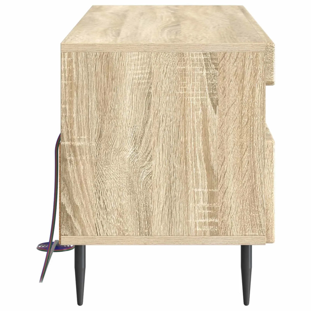 Mobile TV LED ZWOLLE Rovere Sonoma Legno ingegnerizzato 896557