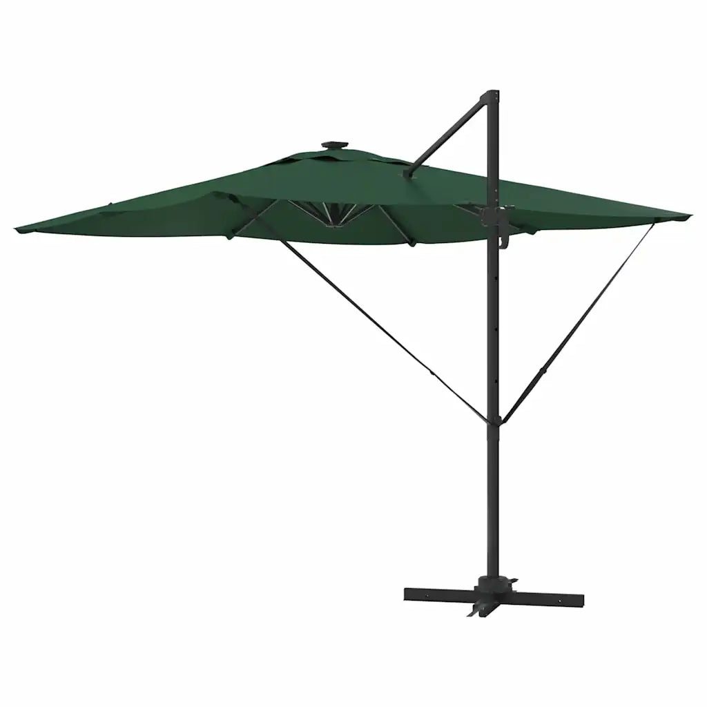 Ombrellone Verde 286 x 284 x 270 cm Alluminio e Poliestere 42003320