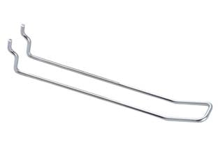 GANCI A 2 FILI SEMPLICI PER PANNELLI FORATI- - ø mm.3,8x250 l. - 25 pezzi