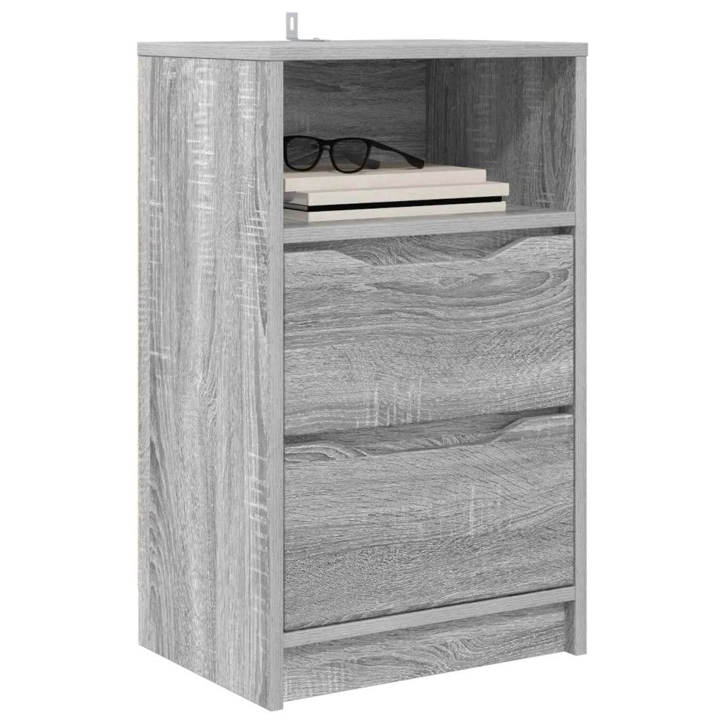 Comodini 2 pcs Grigio Sonoma 40 x 30 x 467 cm Legno multistrato 888920