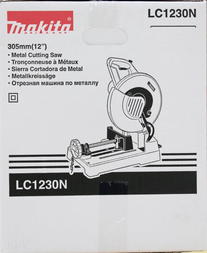 Makita LC1230N 1 TRONCATRICE per Metalli A Disco al WIDIA 305mm 1750W, 1750 W, 220 V