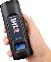 Calibratore di livello di pressione sonora digitale 94 dB e 114 dB - strumento di calibrazione del rumore decibel professionale con controllo dell'accuratezza della misura - portatile e con luce nera - adatto per microfoni da 1/2 pollice e 1 pollice