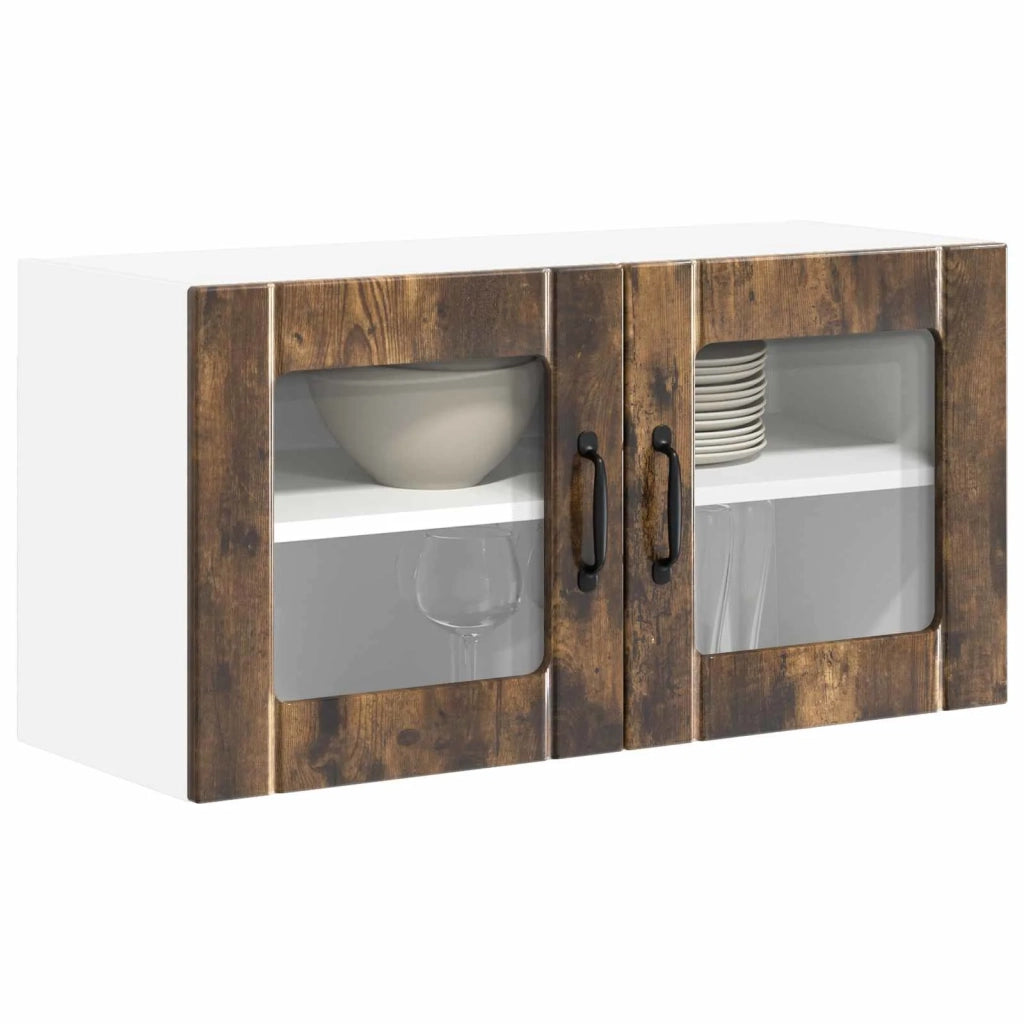 Pannello lavastoviglie Lucca Rovere Fumo 80 x 31 x 40 cm 884950
