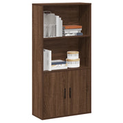 Libreria Rovere Marrone 60x24x120 cm in Legno Multistrato 860424