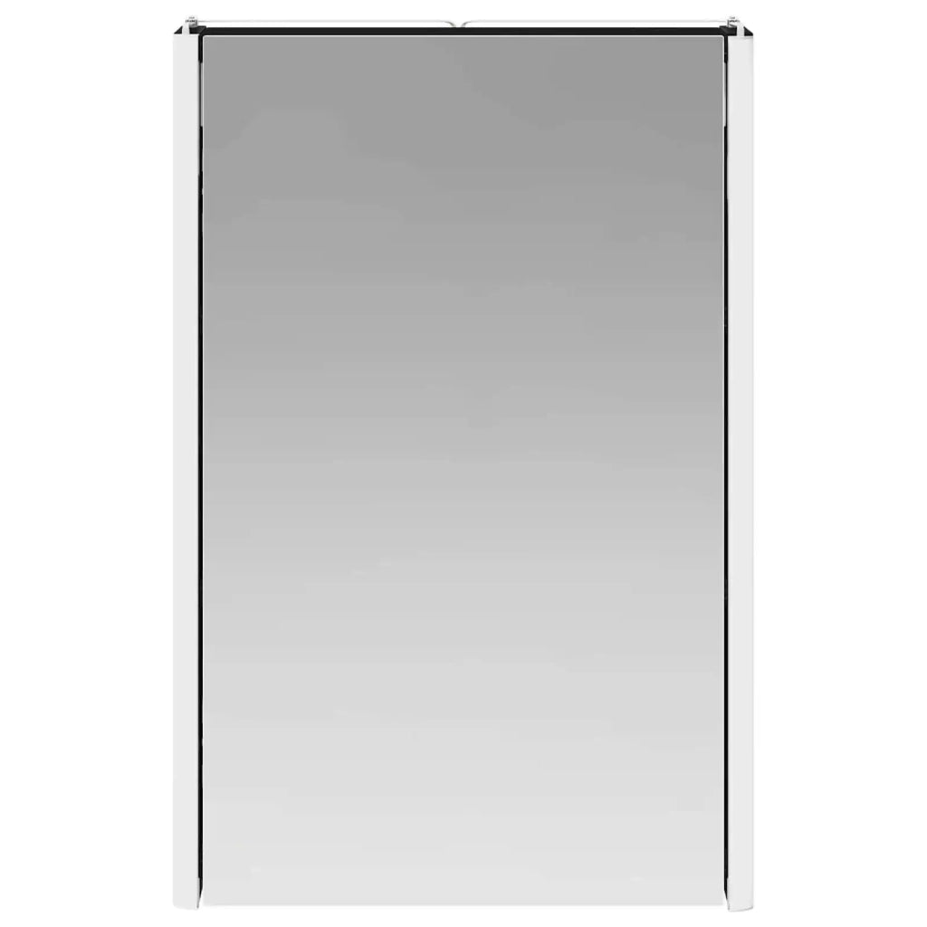 Mobiletto per specchio da bagno Rovere Nero 33 x 11,5 x 50 cm