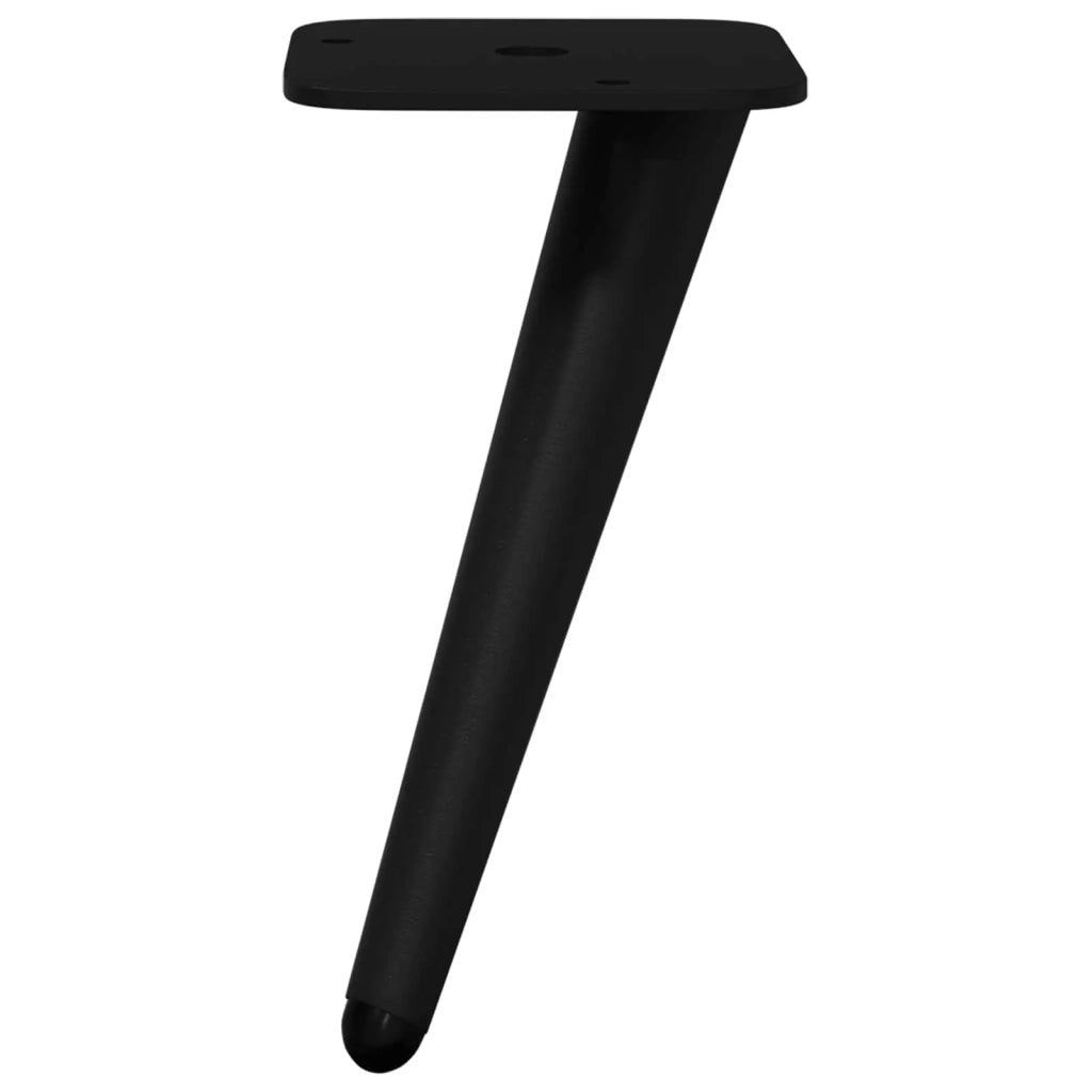 Piedini in Piedi 12 pz Nero 56 x 56 x 100 mm Ferro CFW1462490