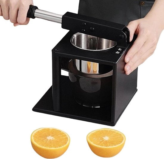 Manuale Citrus Spremiatrice a Mano per Arance e Limoni - 304 Acciaio Inossidabile - Spremiatrice a Mano per Agrumi con Doppio Filtro