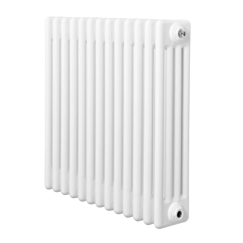 Radiatore Tradizionale 4 Colonne Orizzontale Bianco 600 x 605 mm