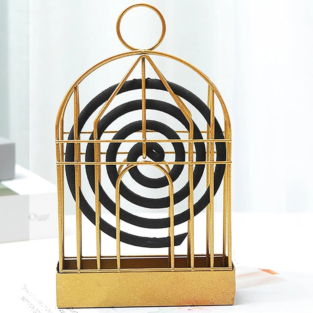 Trade Shop - Supporto A Spirale Per Zanzare Porta Bobine Contenitore Portatile Con Manico Casa Esterno -