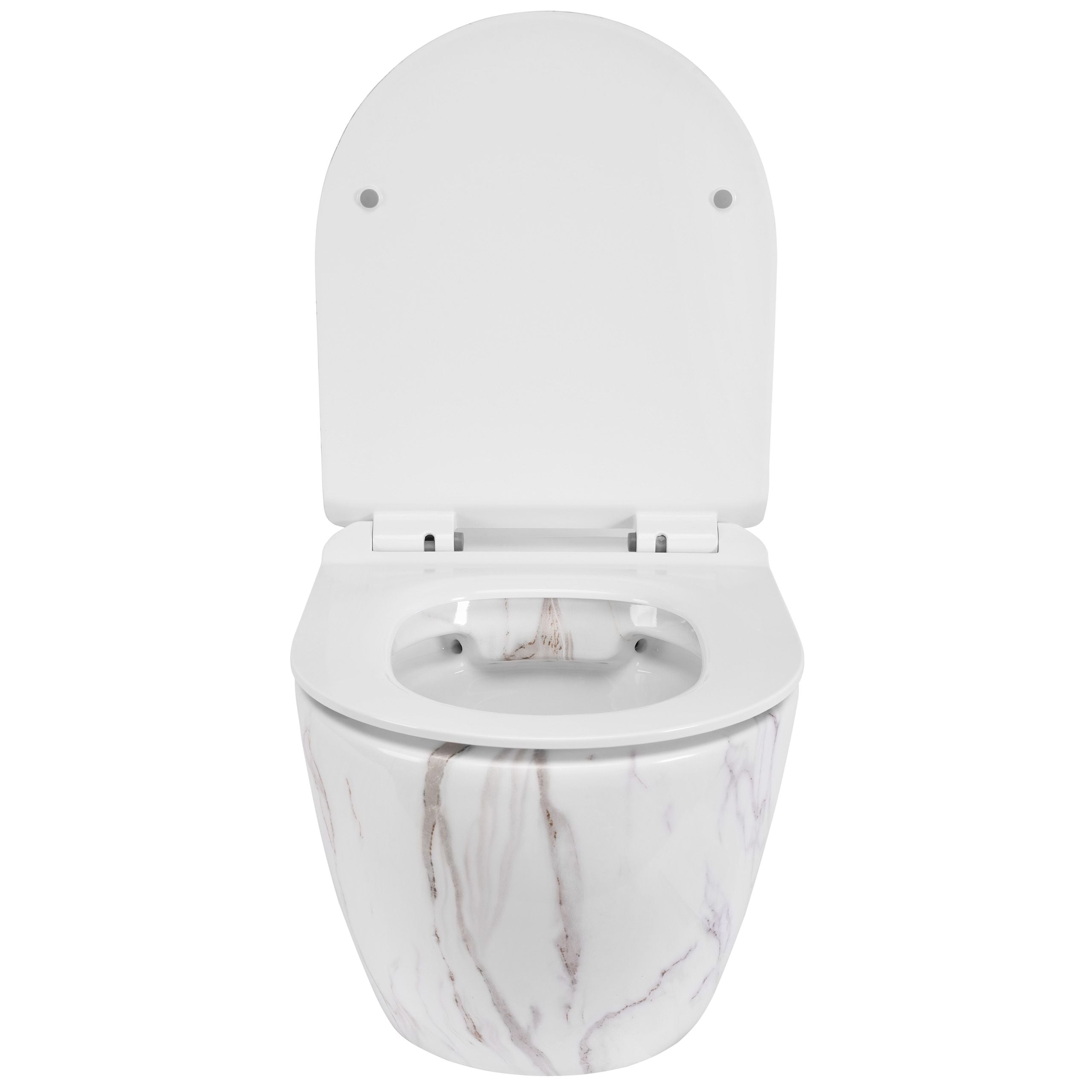 Vaso Wc Sospeso Rea Carlos Slim Rimless Aiax Shiny