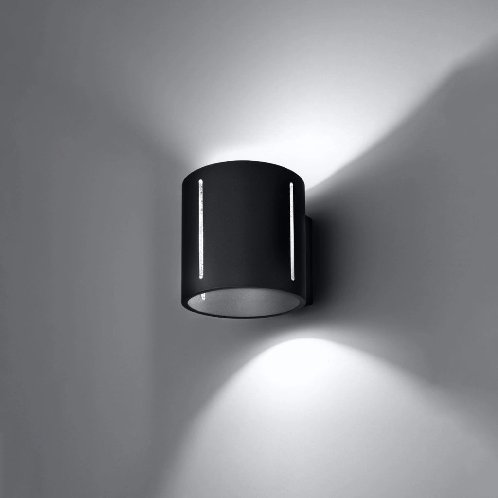 Applique RAMONA nera alluminio G9 Pure Lume PU.0353