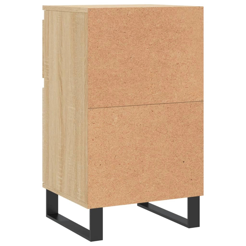 Buffet credenza cassettiera armadio mobile contenitore organizer cucina soggiorno rovere Sonoma 40 x 35 x 70 cm legno ingegnerizzato marrone 02_0031564
