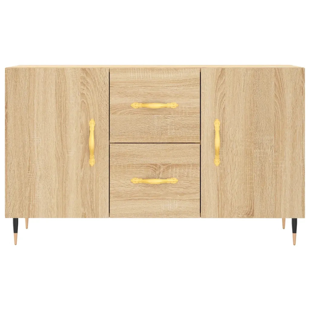 Credenza Rovere Sonoma 100x36x60 cm in Legno Multistrato