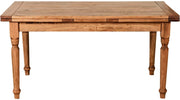 Biscottini Tavolo in legno massello di tiglio allungabile Country Made in Italy Offerta