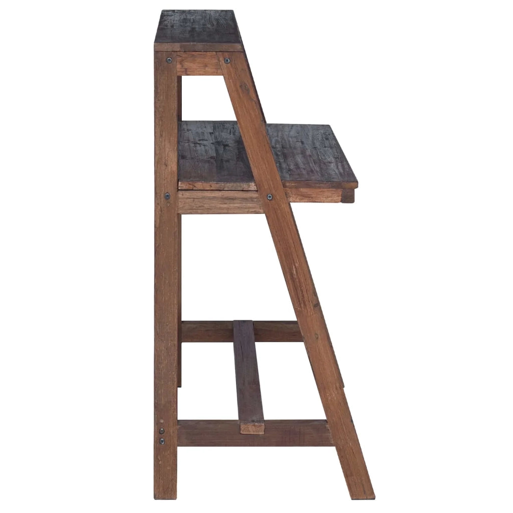 Scrivania Marrone 90 x 50 x 103 cm Legno Recuperato Massello
